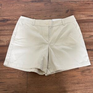 Loft Women’s Size 10 Chino Short 6inches NEW Beige